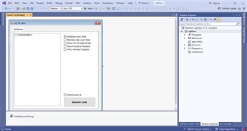 sqlClass Code Generator